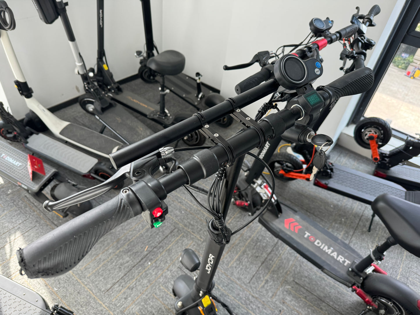 E-scooter Lenker Aluminium-Legierung Erweiterung Rahmen