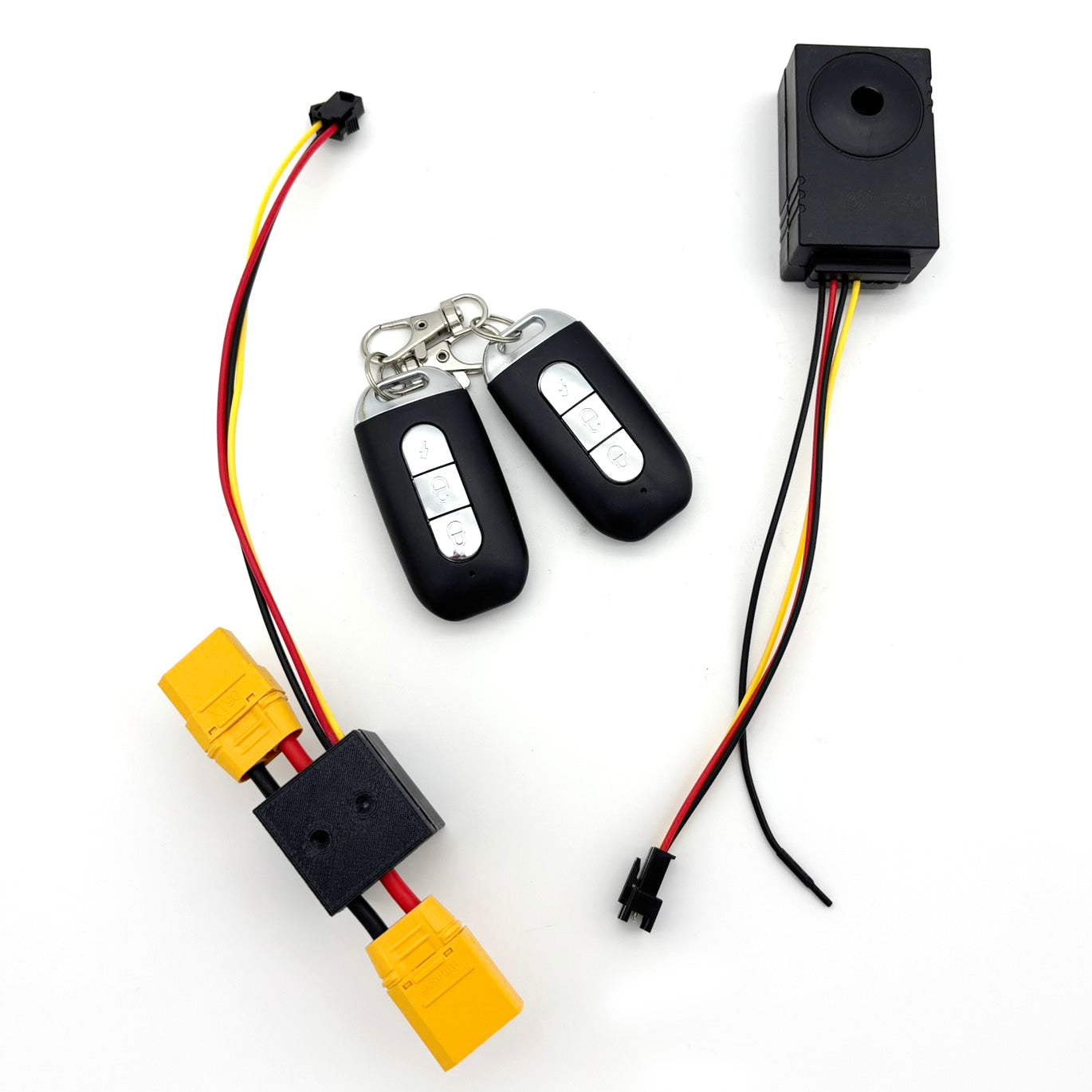 Anti-theft alarm for electric scooters with automatic power-off function