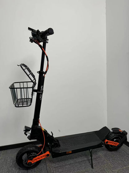Electric Scooter Mini Metal Basket With Lid