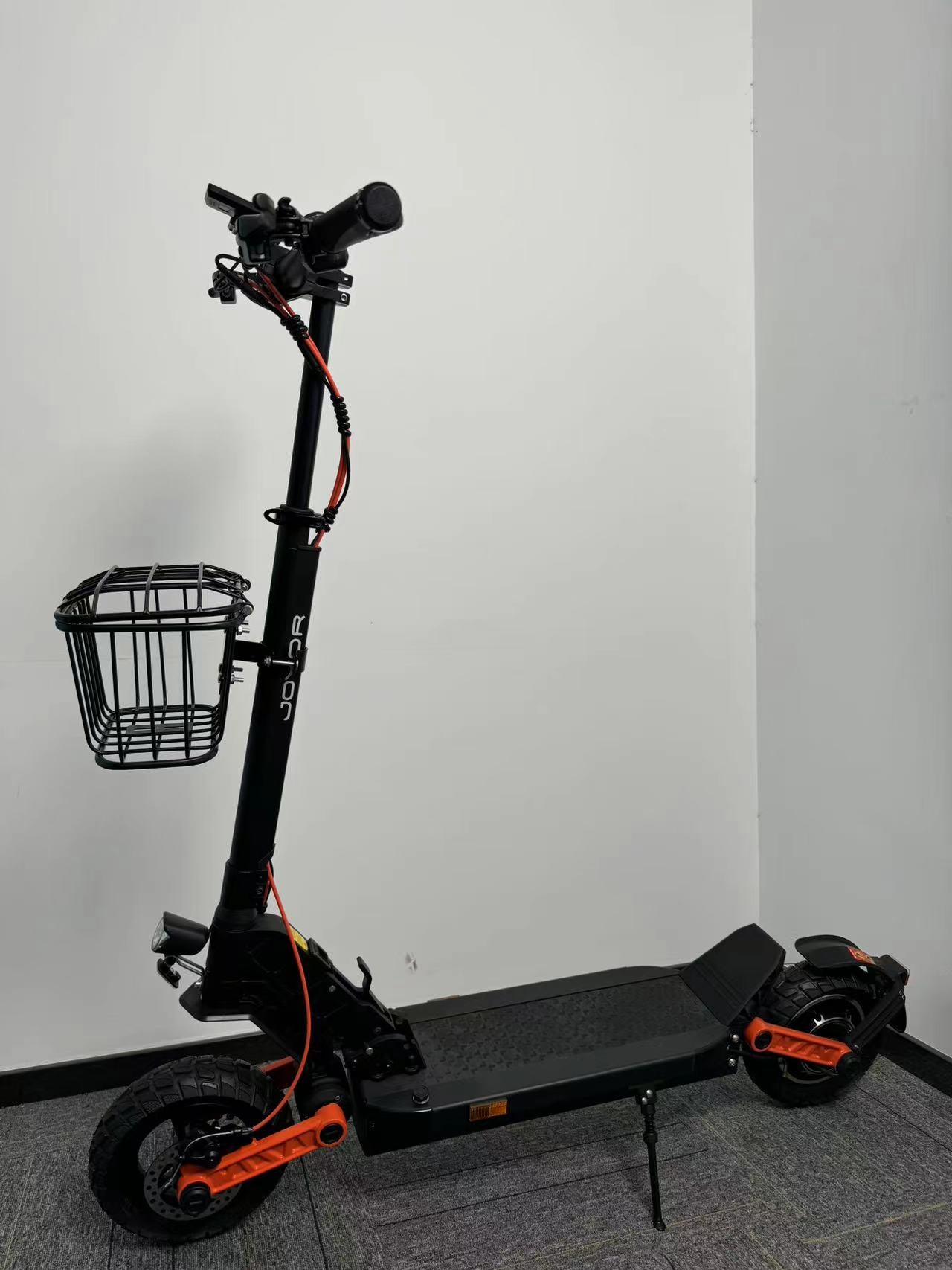 Electric Scooter Mini Metal Basket With Lid