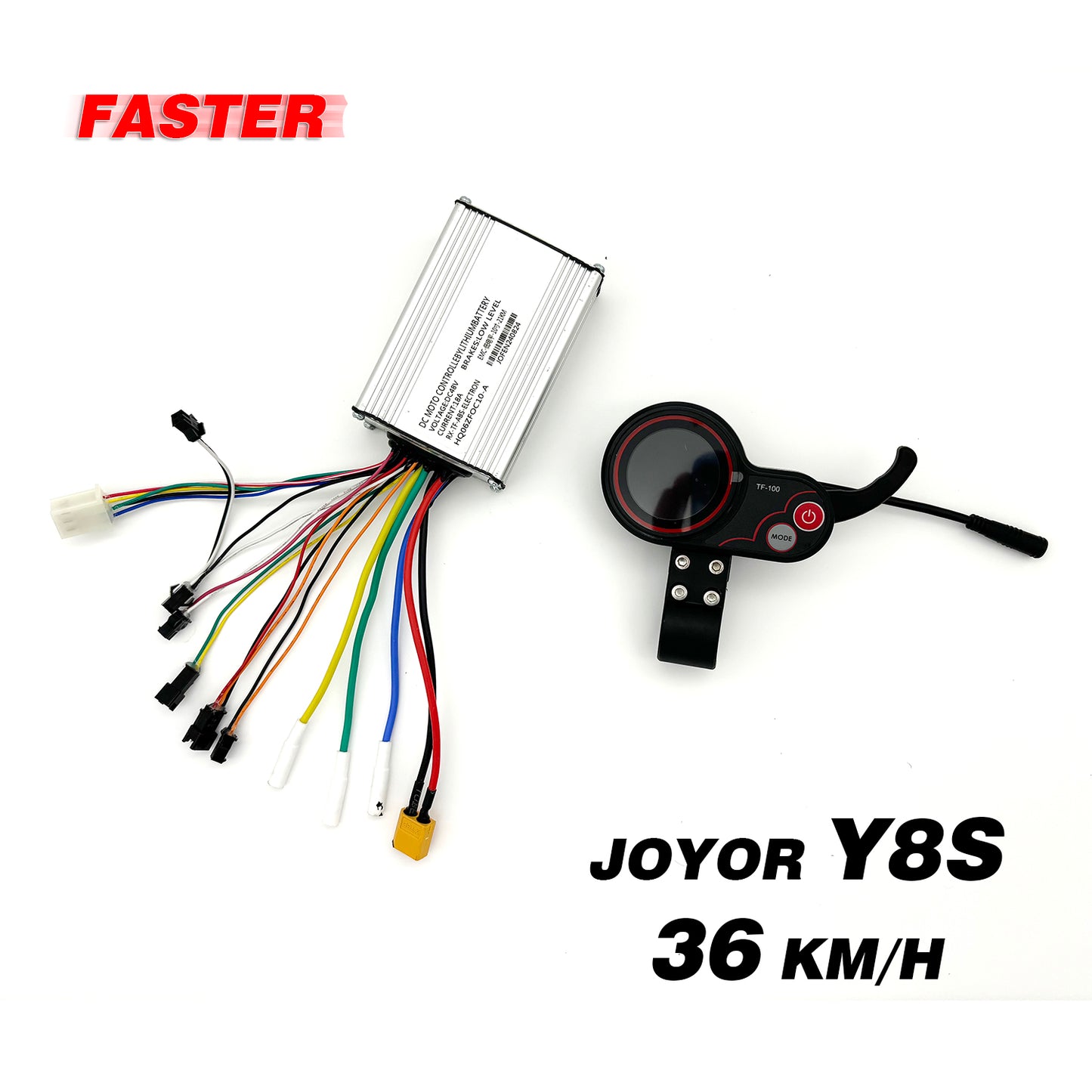 Dieser Controller und das Display sind nur für die ABE-Version des JOYOR Y8S Elektrorollers geeignet
