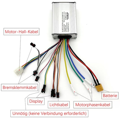 Dieser Controller und das Display sind nur für die ABE-Version des JOYOR Y8S Elektrorollers geeignet