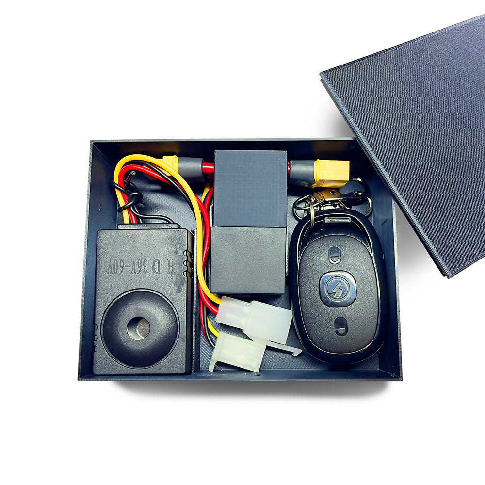 Anti-theft alarm for electric scooters with power failure function